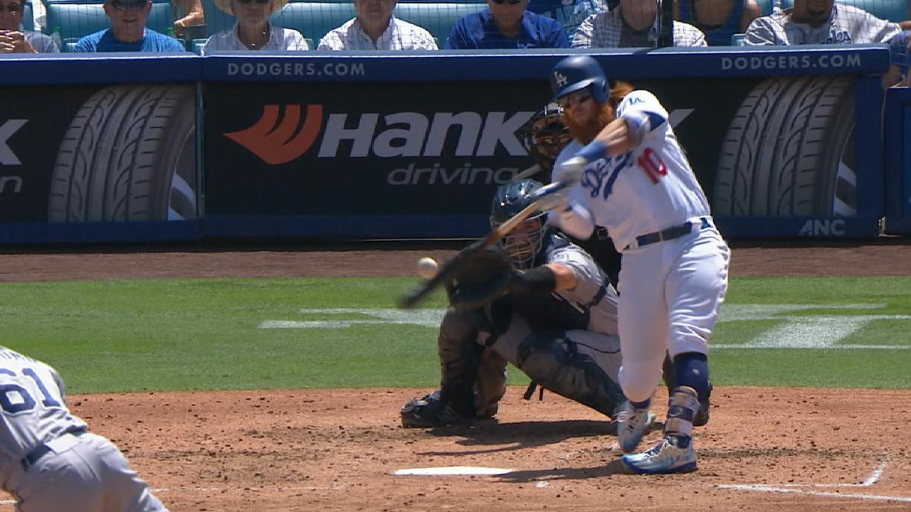 Turner belts a pair of homers