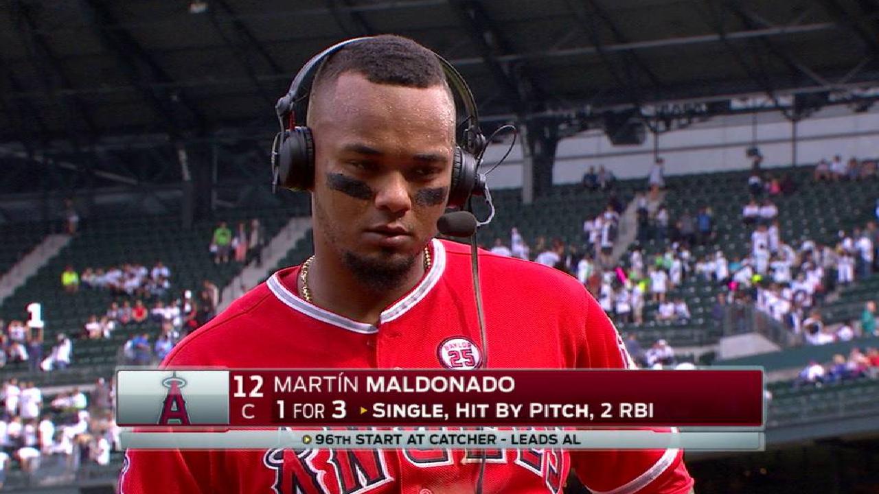 Maldonado on the win, Bridwell