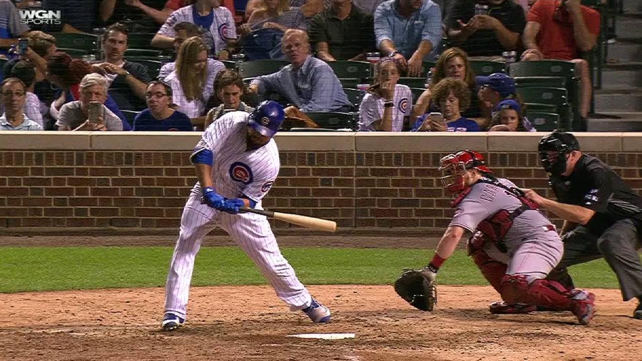 Schwarber HBP after challenge