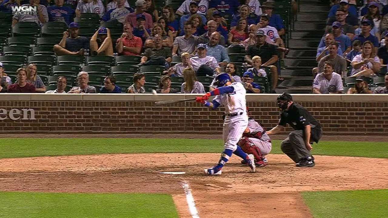 Baez's two-run homer