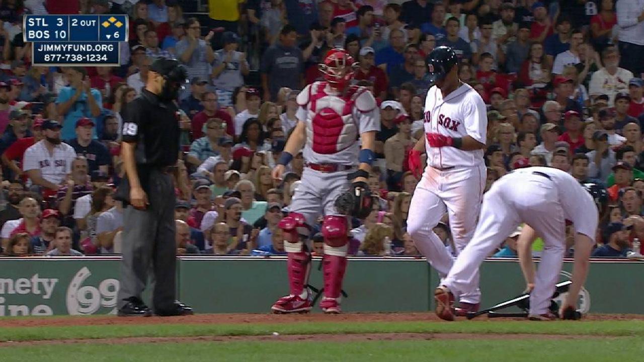 Bradley Jr.'s bases-loaded walk
