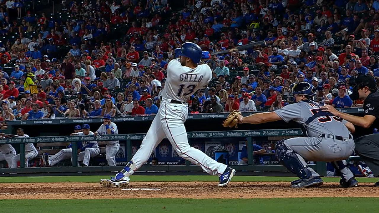 Rangers ganan con tres jonrones vs. Justin Verlander