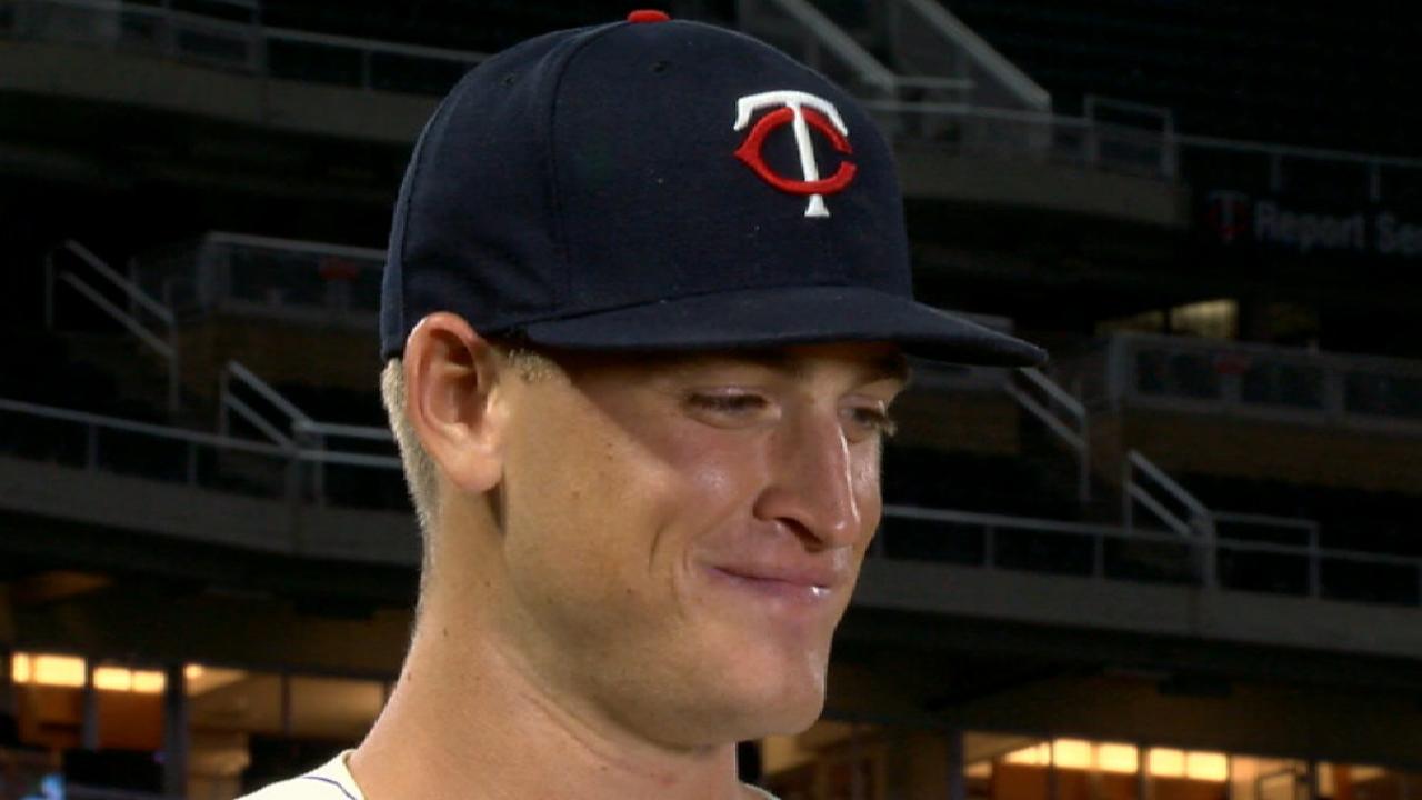 Slegers on MLB debut