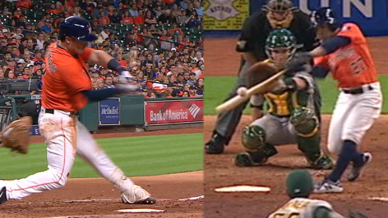 Astros hit back-to-back jacks