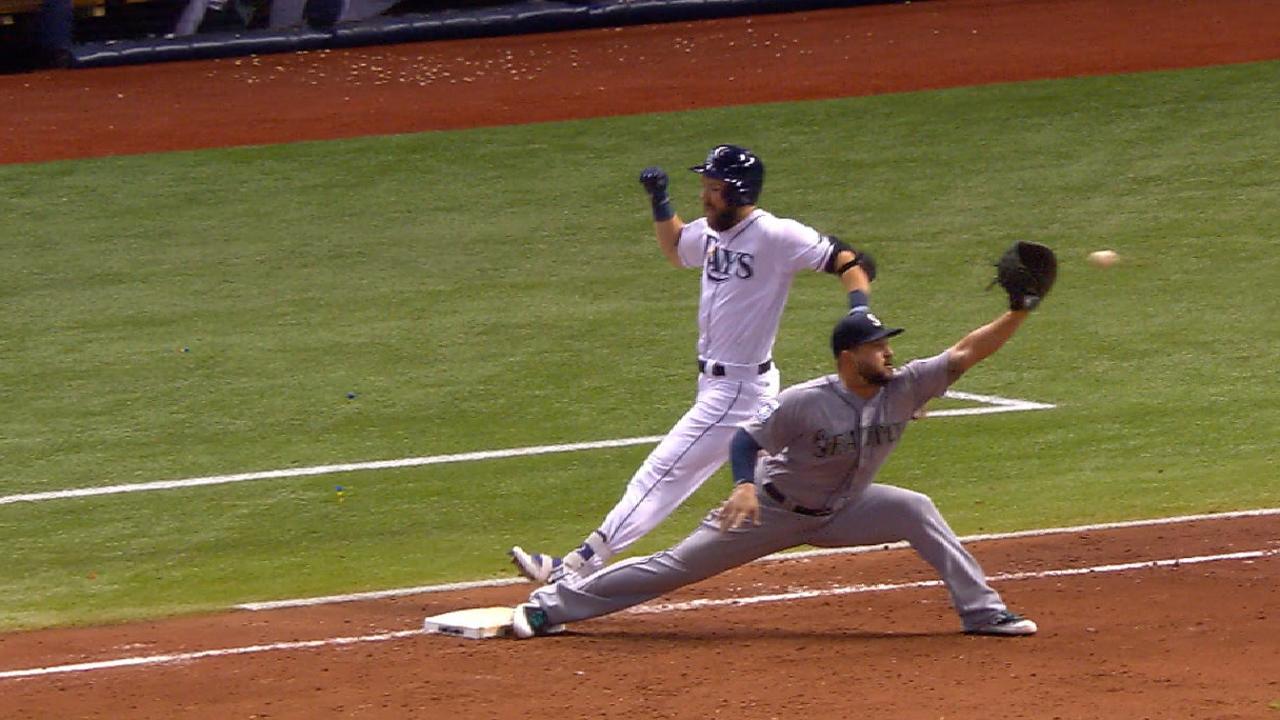 Call stands after Rays challenge