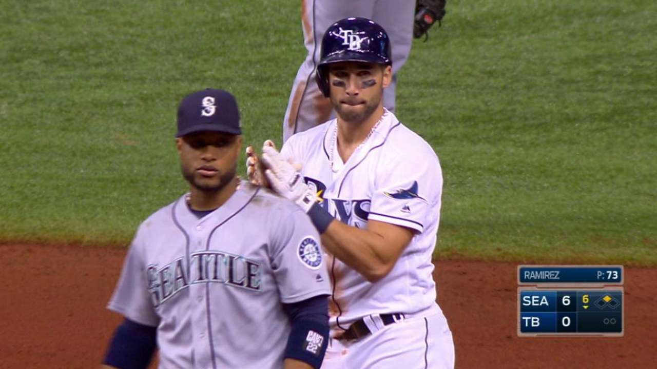 Kiermaier hustles out of gate upon activation