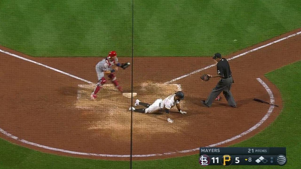 Bell's RBI double to center