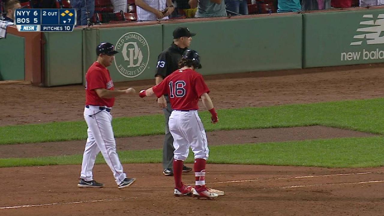 Benintendi's RBI single
