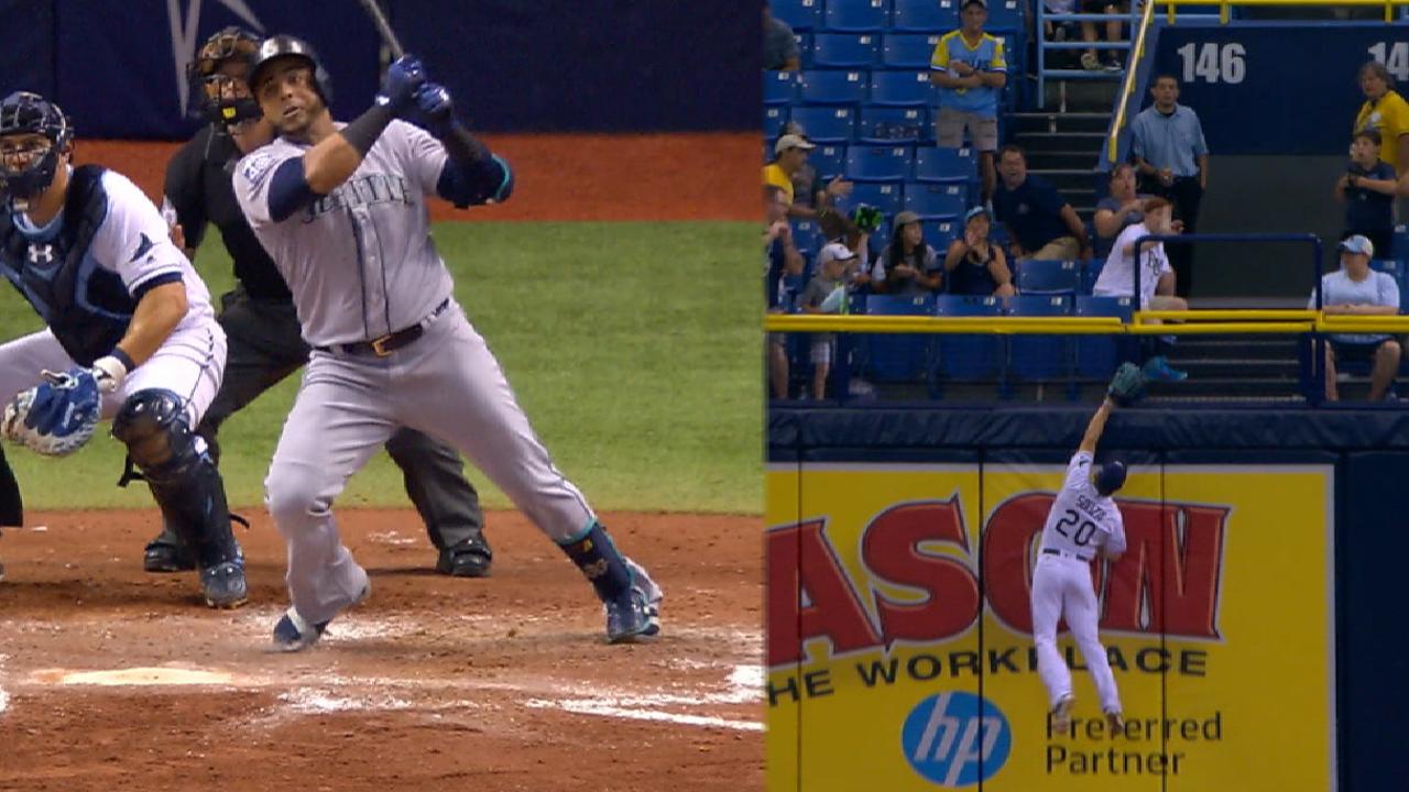 Cruz homers to reach 100 RBIs