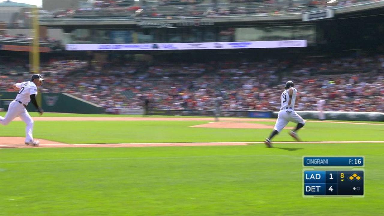 Cabrera's two-run double