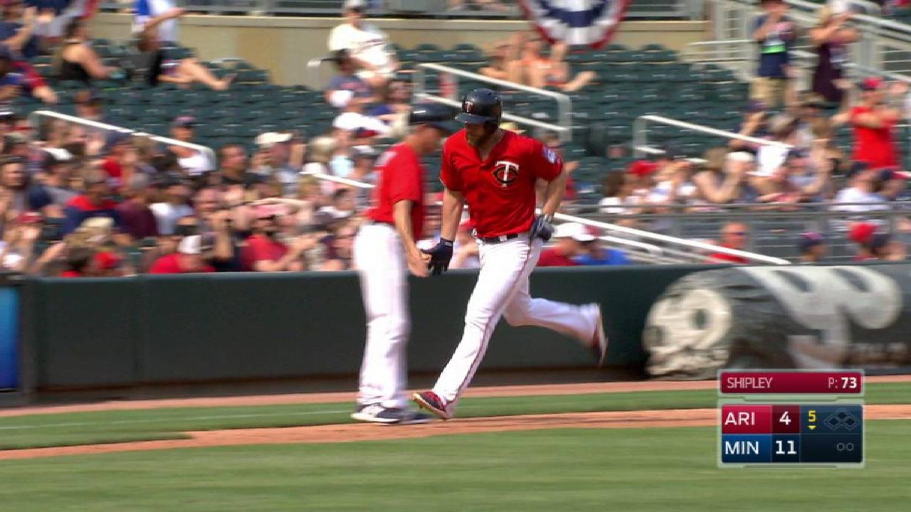 Gimenez's solo homer in the 5th