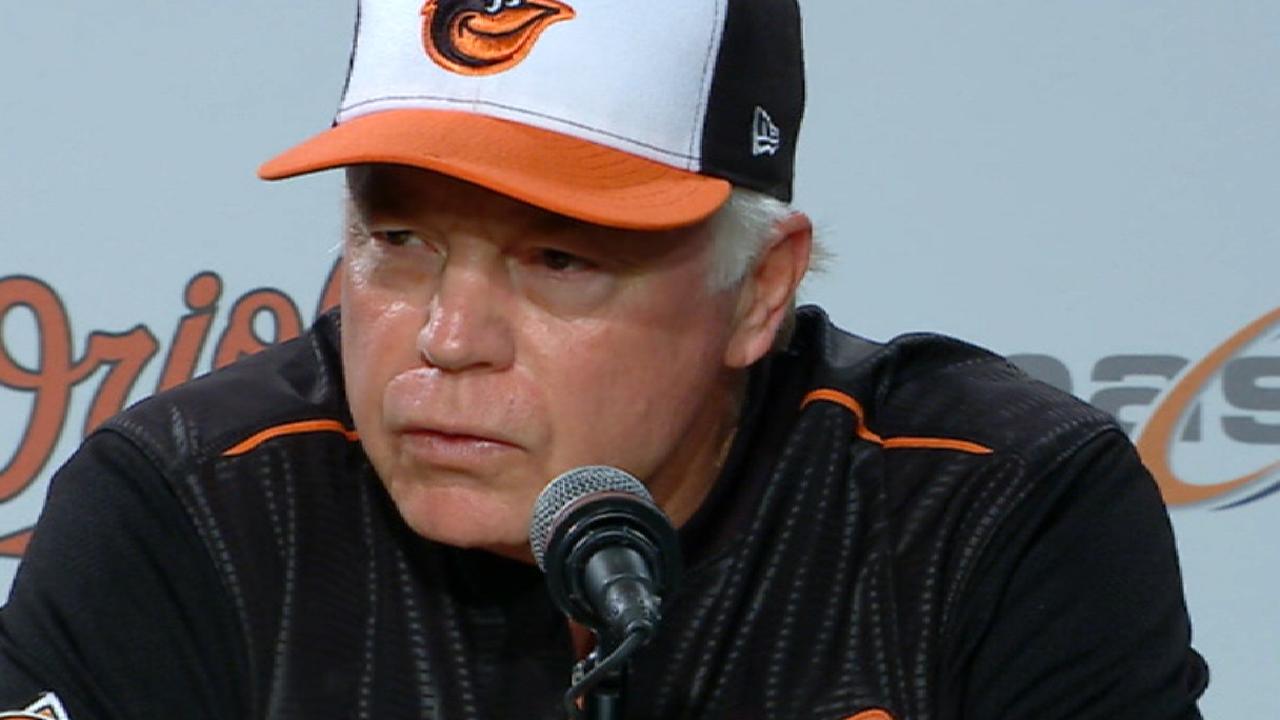Showalter on 5-4 loss at home