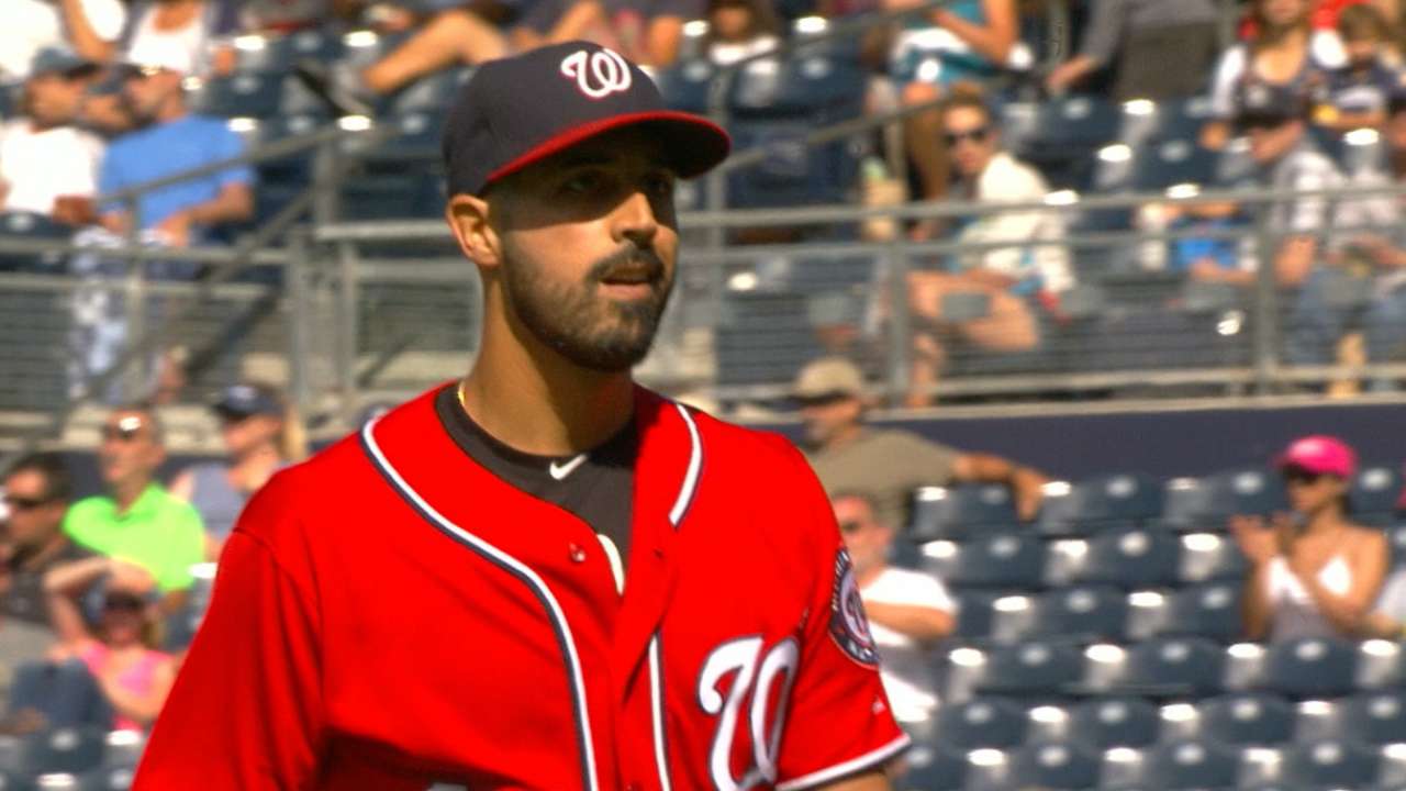 Gio obtiene 12ma victoria y Nacionales se llevan la serie en S.D.
