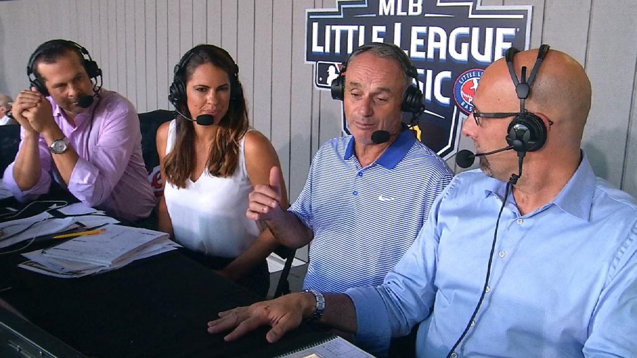 Manfred on Little League Classic