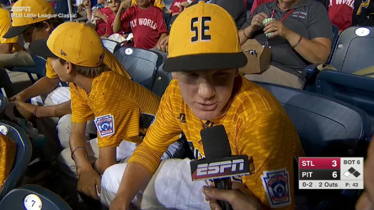 Little Leaguers on best memories