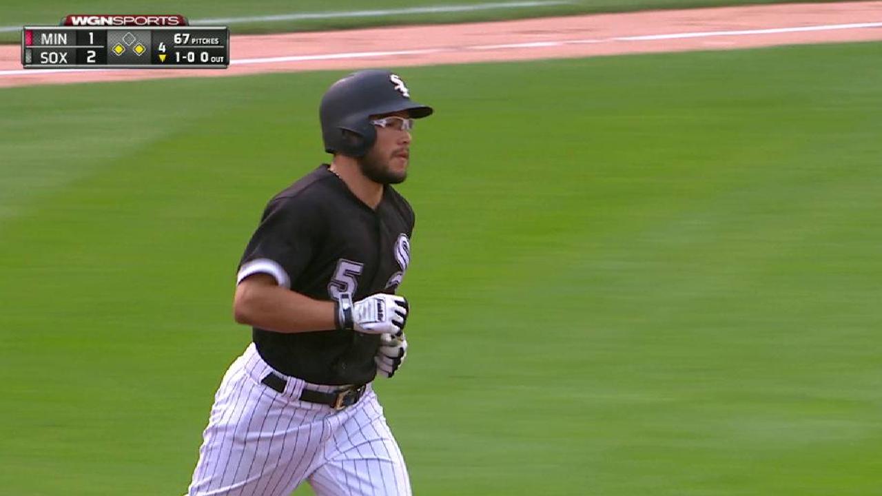 Sánchez y Abreu dan jonrón y White Sox ganan 1er juego vs. Mellizos