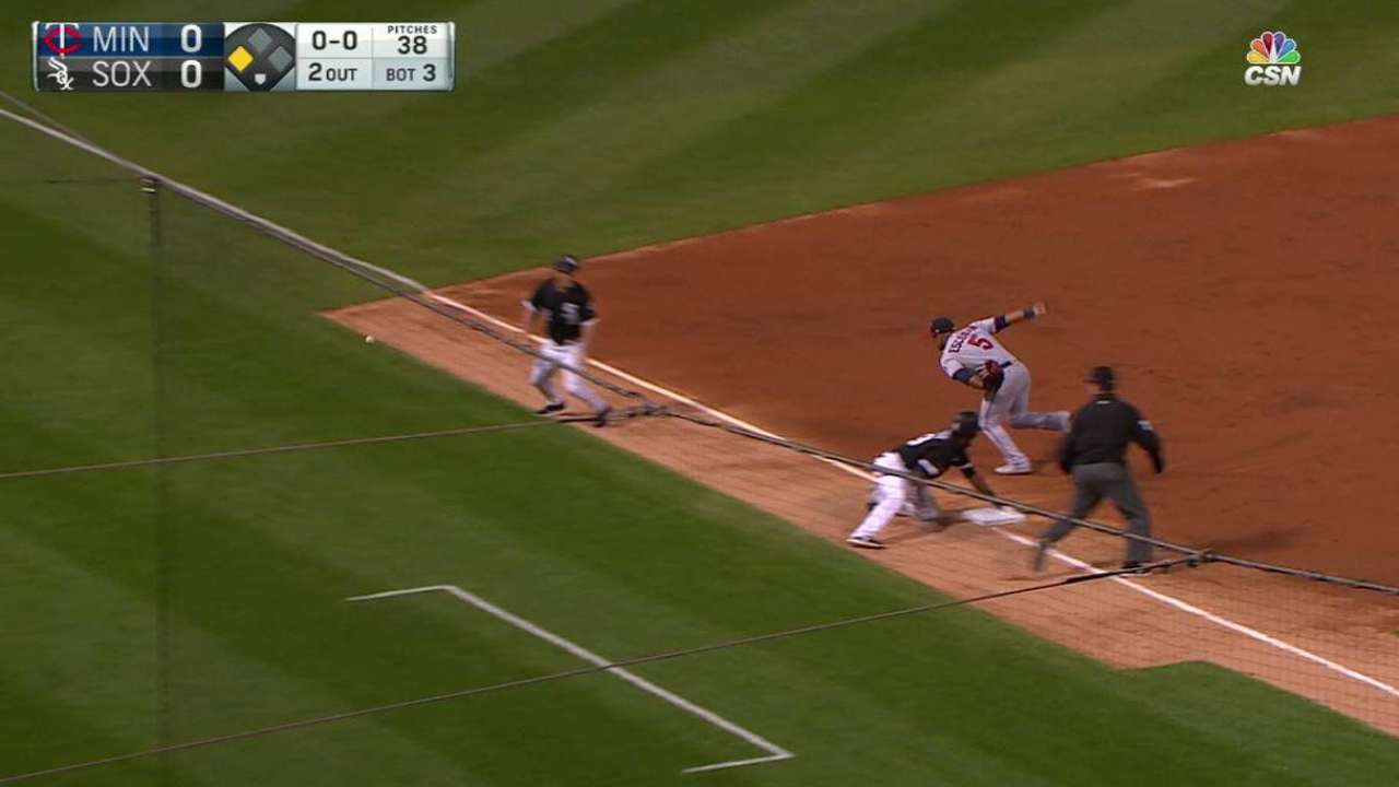 Hanson's run-scoring triple
