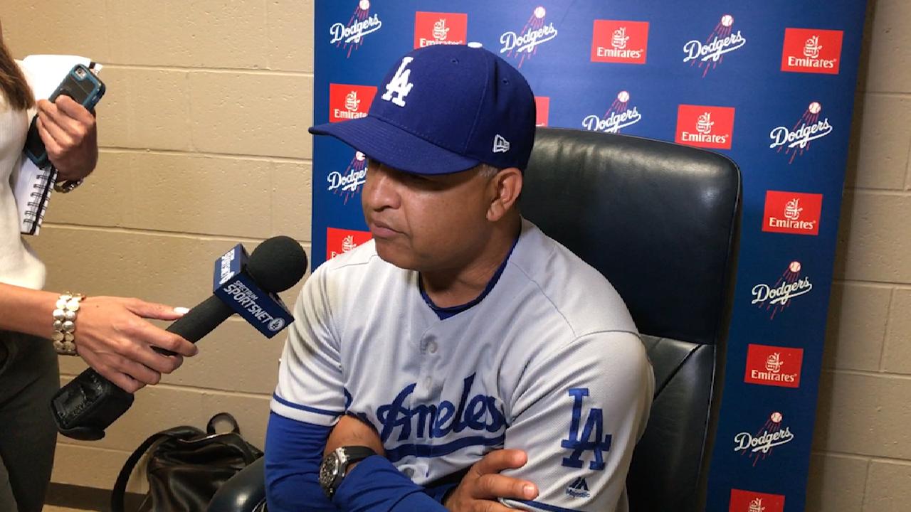 Roberts on near no-hitter