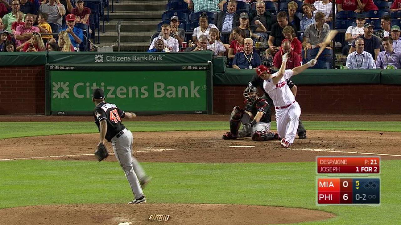 Odrisamer Despaigne pone de su parte en los Marlins ahora mismo