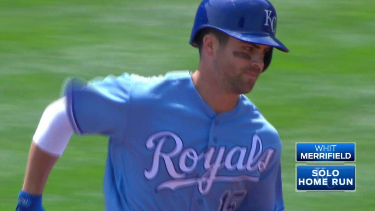 Merrifield's solo home run