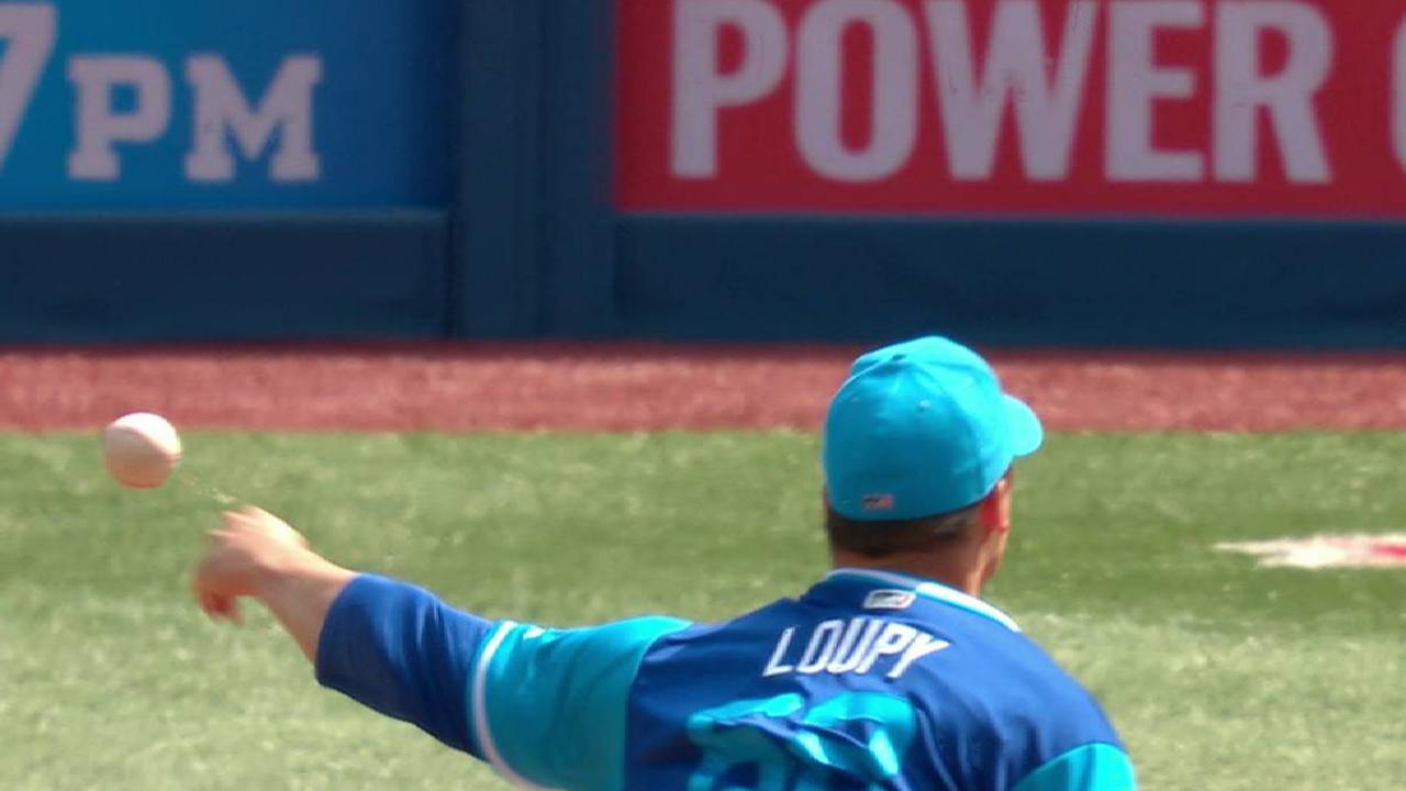 Loup strikes out the side