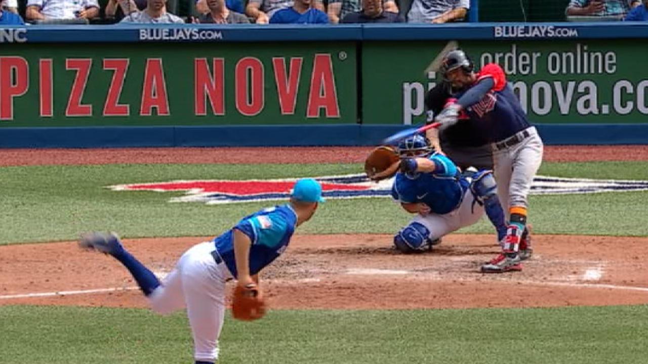 Mellizos apabullan a Azulejos con tres jonrones de Buxton