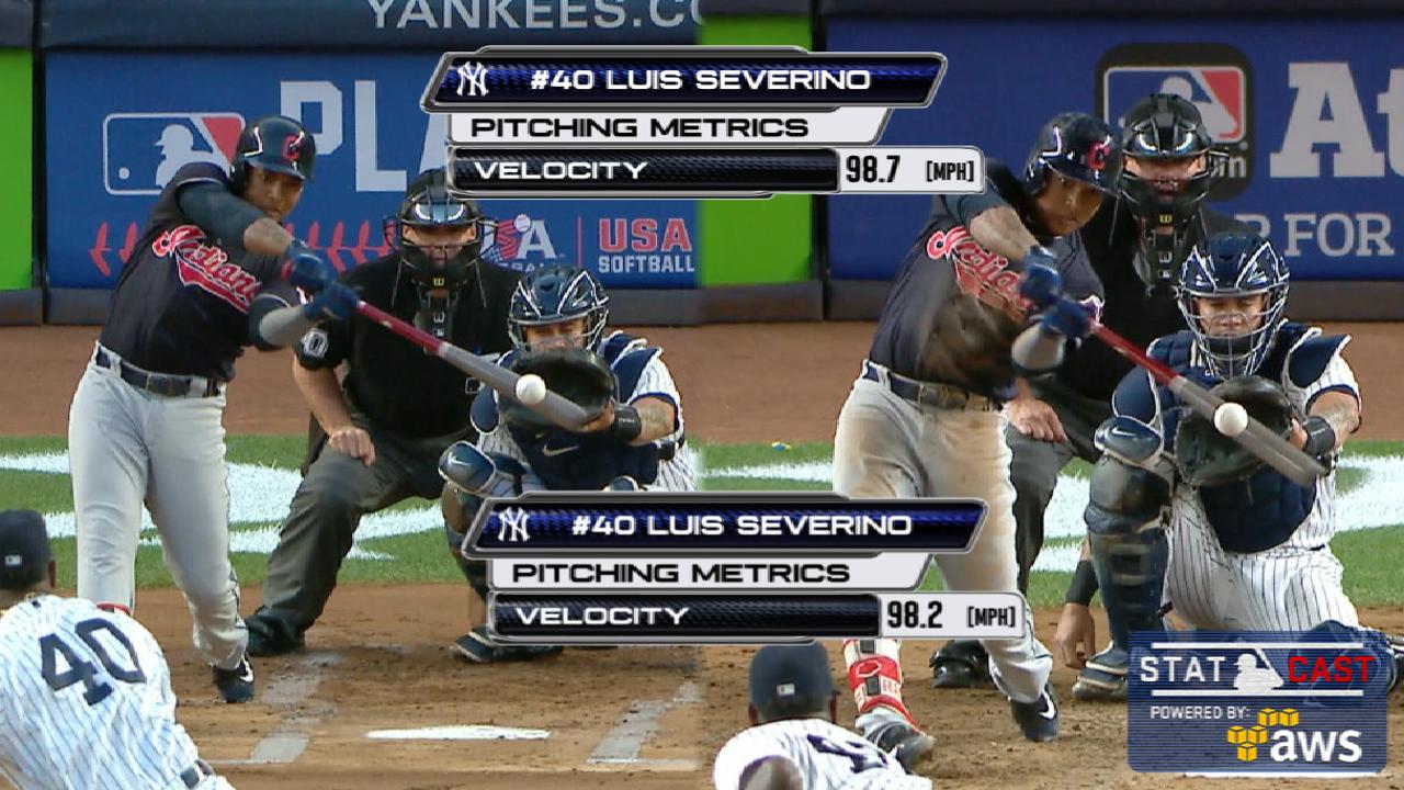 Statcast: Ramirez's two homers