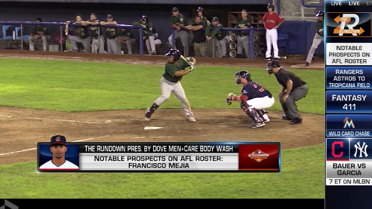 Tribe calls up Mejia; trio comes off DL