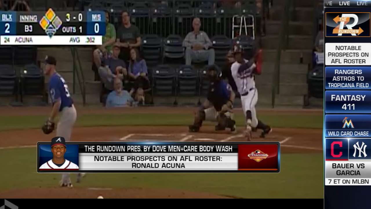 Mayo on prospect Acuna