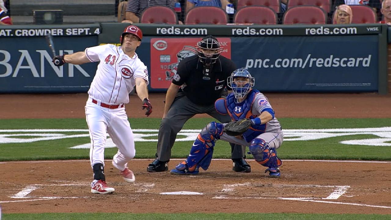 Rojos aplastan a los Mets y rompen mala racha