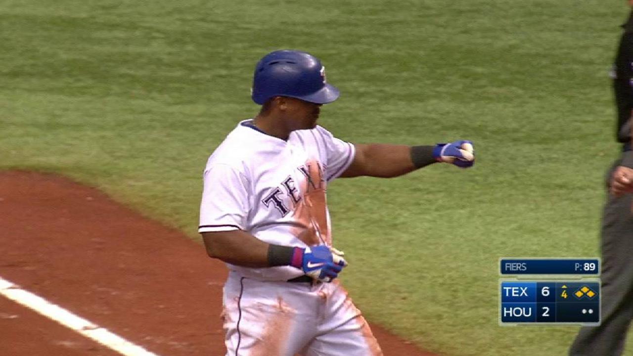 Beltre's two-run base hit