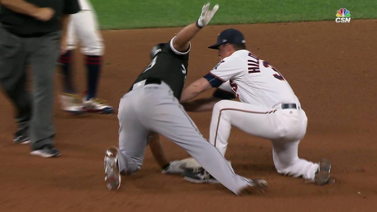 Abreu's bloop RBI double