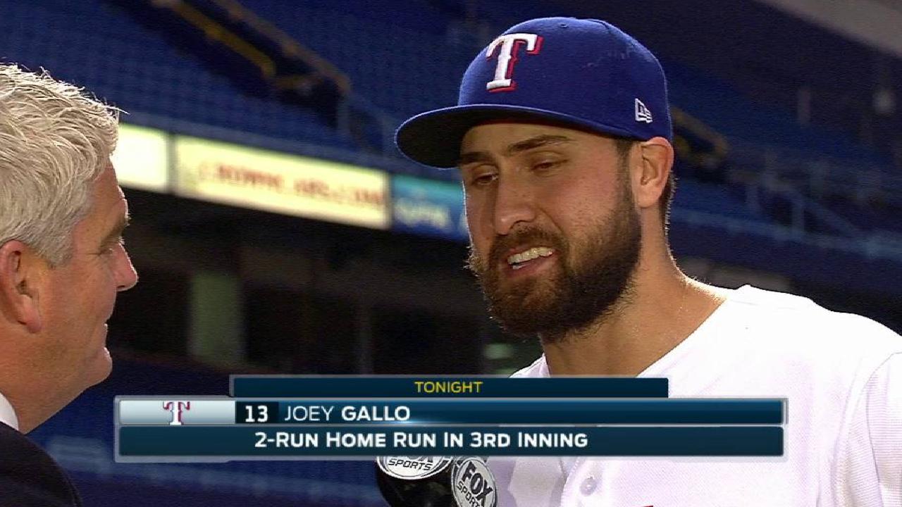 Gallo on 10-run win