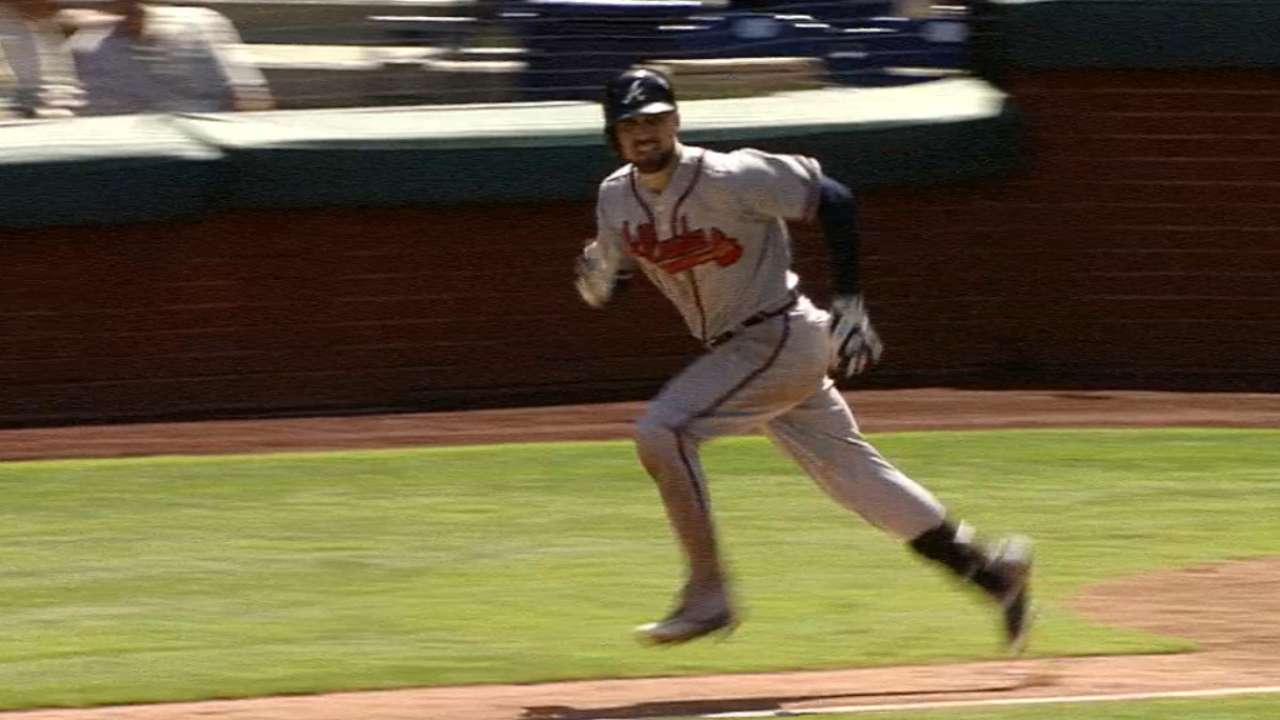 Ender Inciarte se va de 5-5 para guiar a Bravos en el 1ero ante Filis