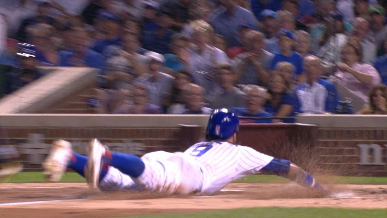 Must C: Baez steals home
