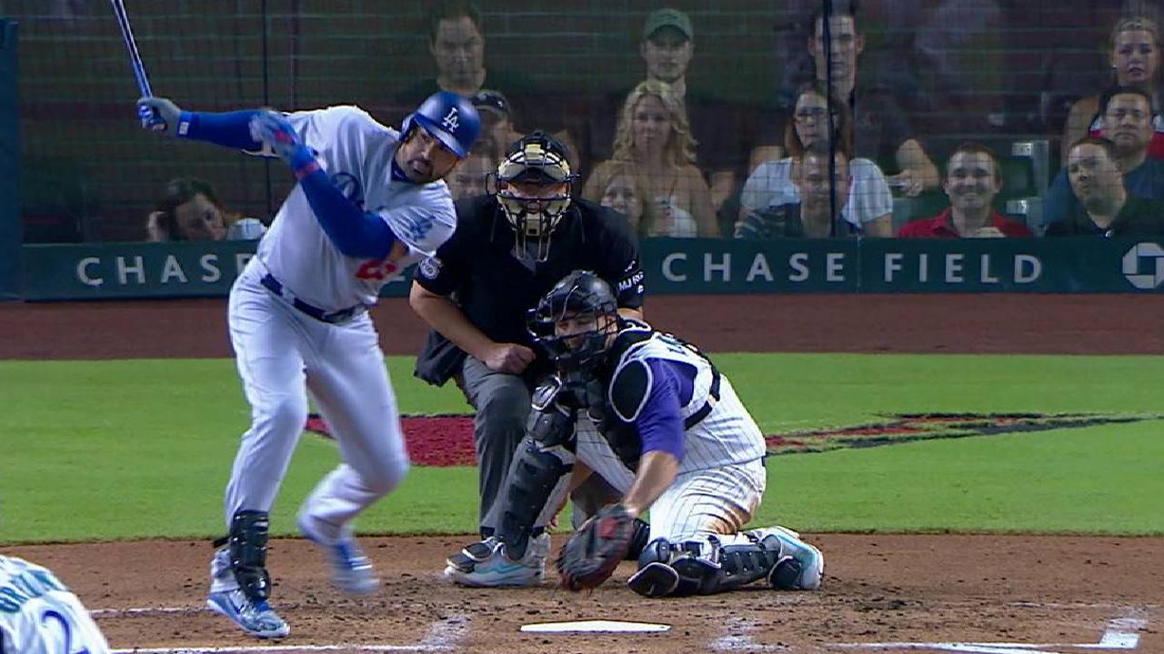 Gonzalez's RBI double
