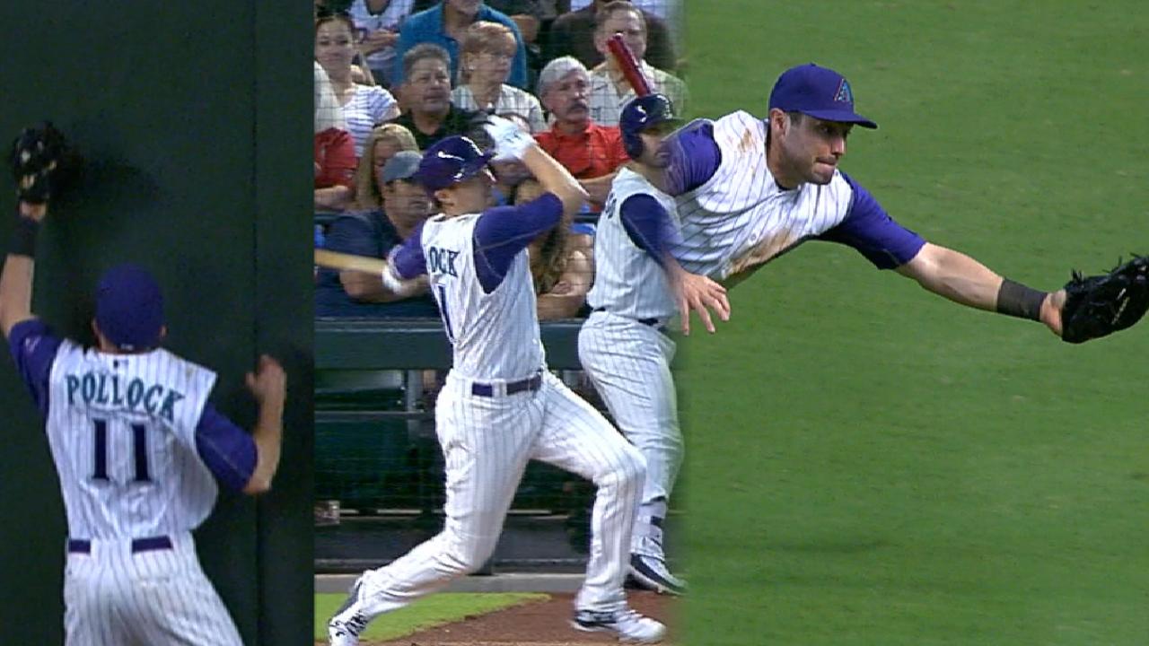 Pollock does it all vs. Dodgers