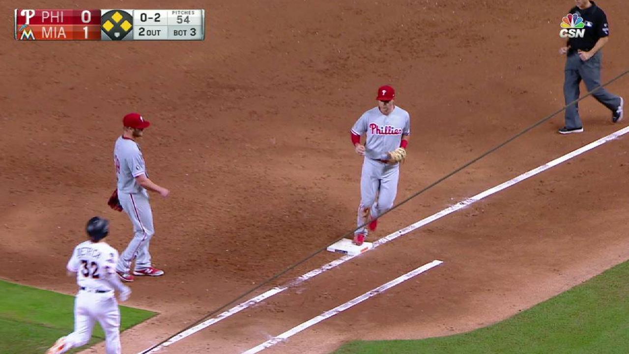 Lively escapes bases-loaded jam
