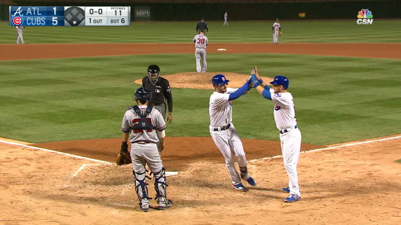 Bryant's milestone HR keeps Cubs rolling