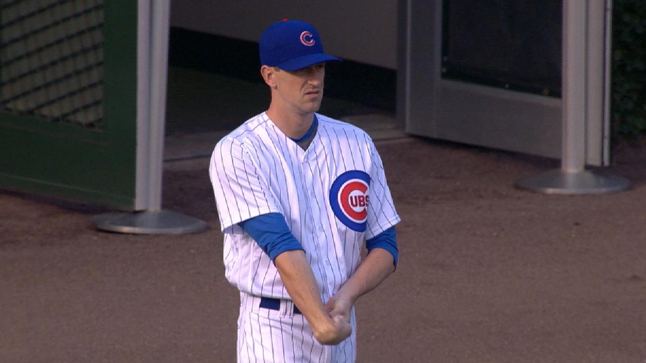 Hendricks K's five batters