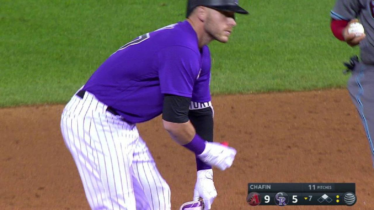 Story's two-run double