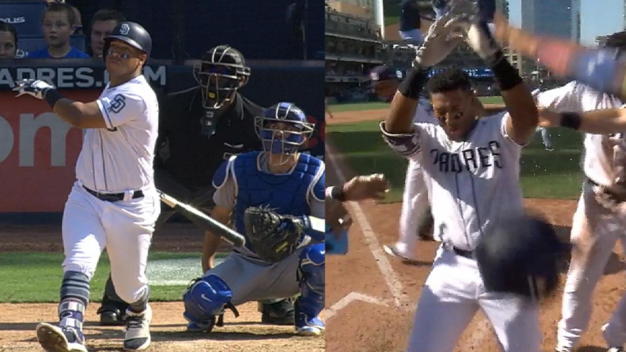 SD walks off in Game 1 on Solarte's solo shot
