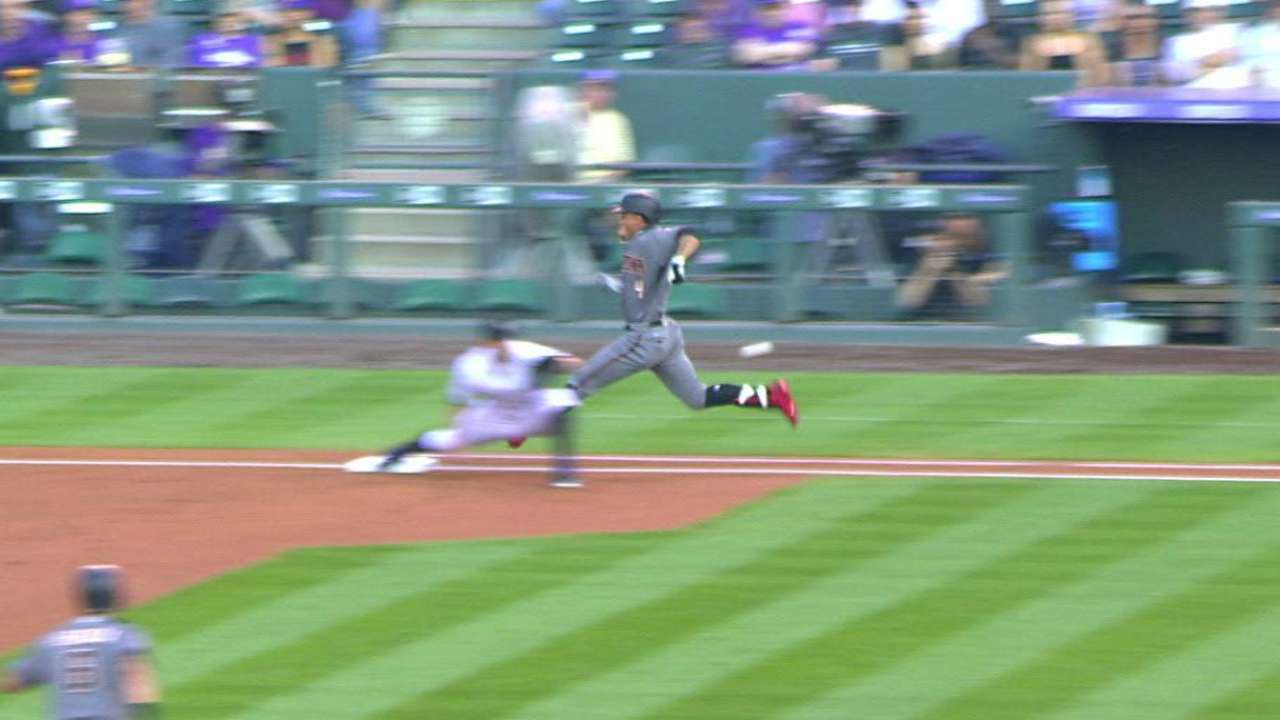 Marte safe at first