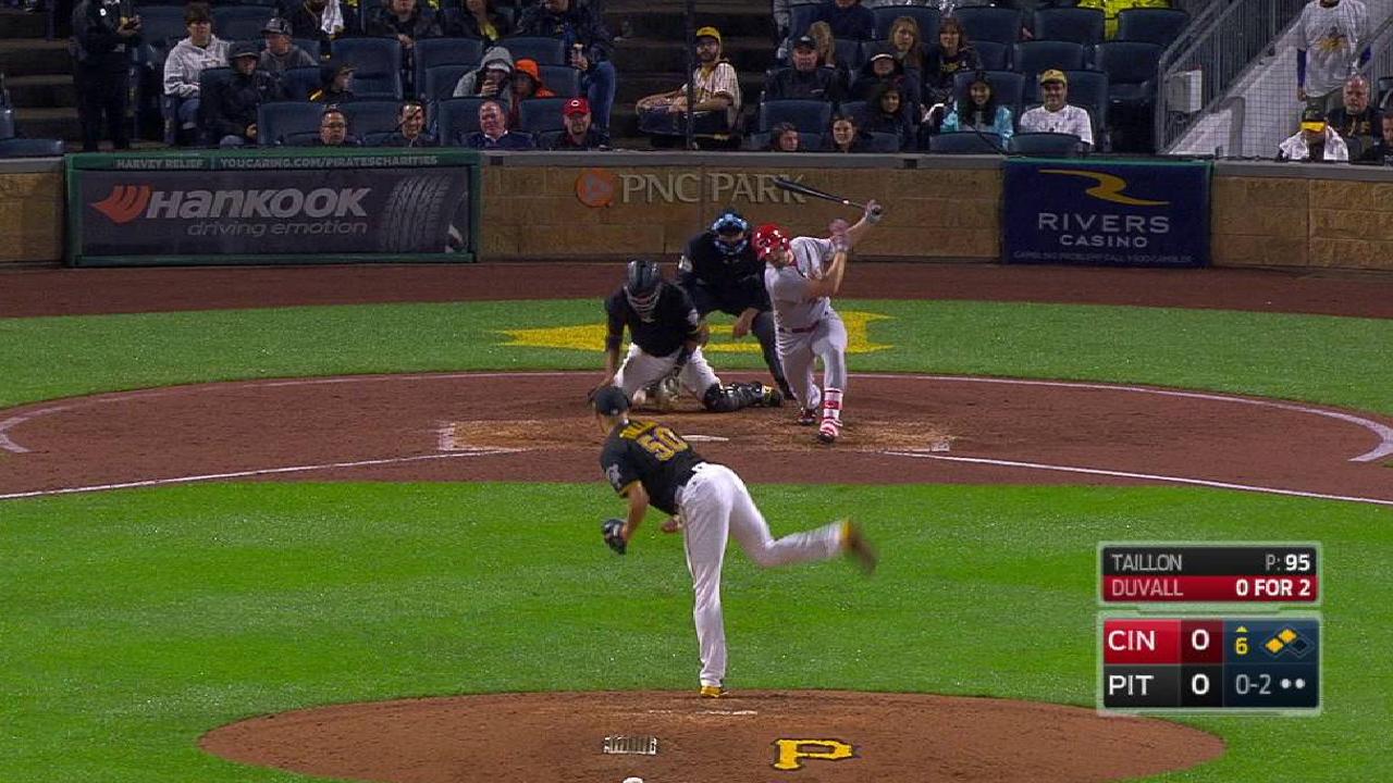 Taillon K's Duvall to strand two
