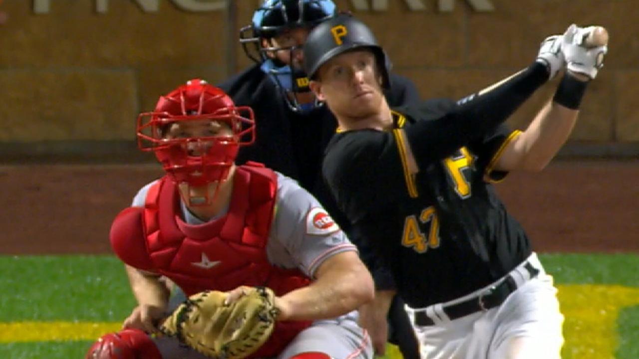 Luplow's first career homer