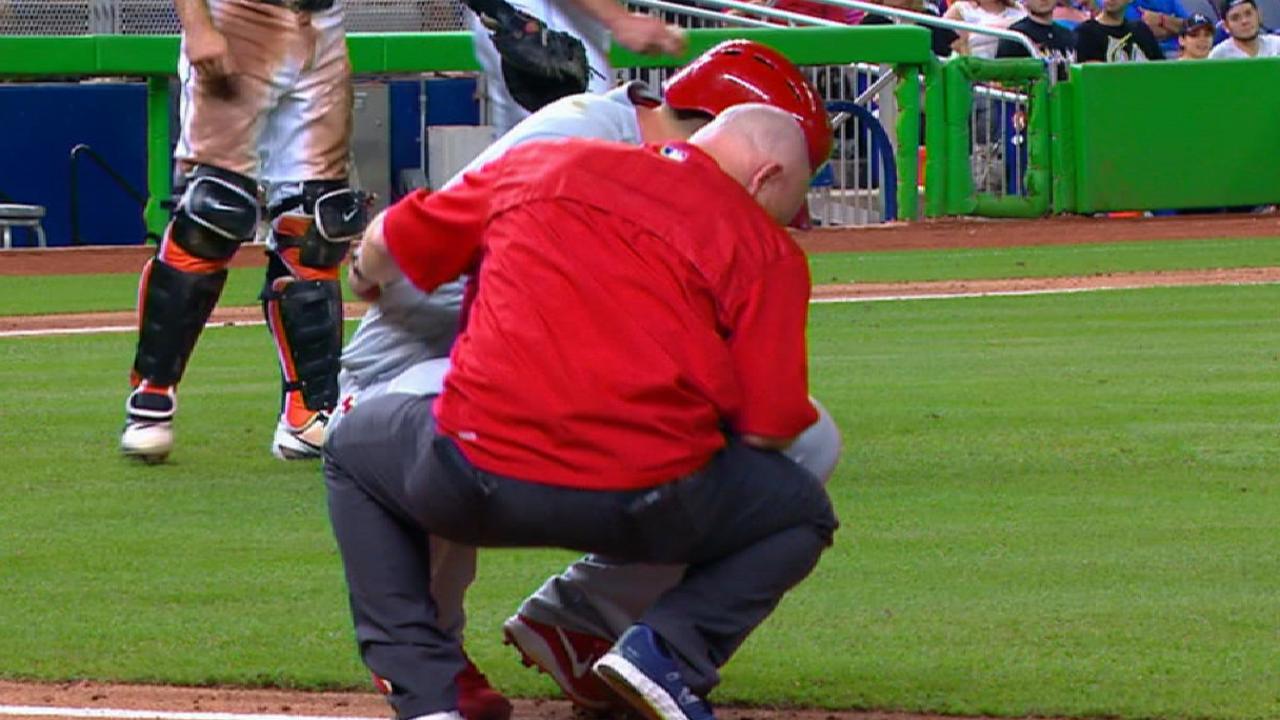 Hoskins stays in the game