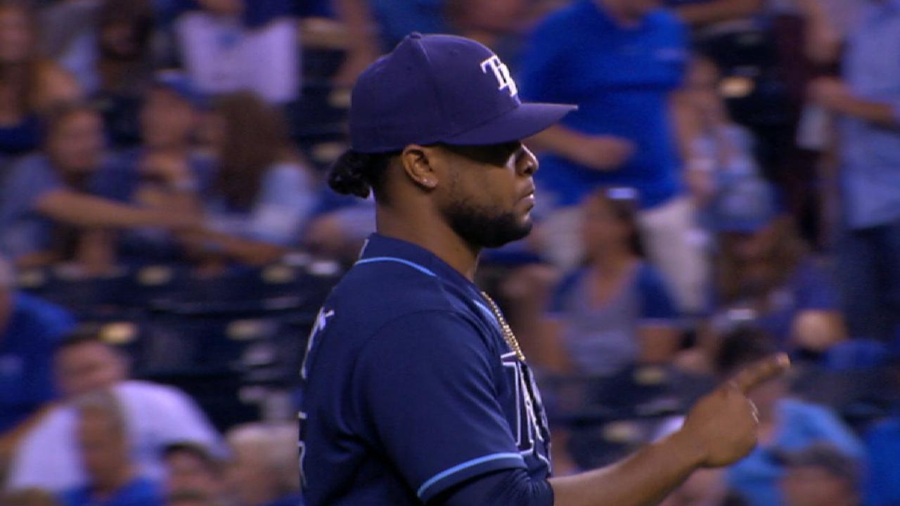 Colome named top AL reliever