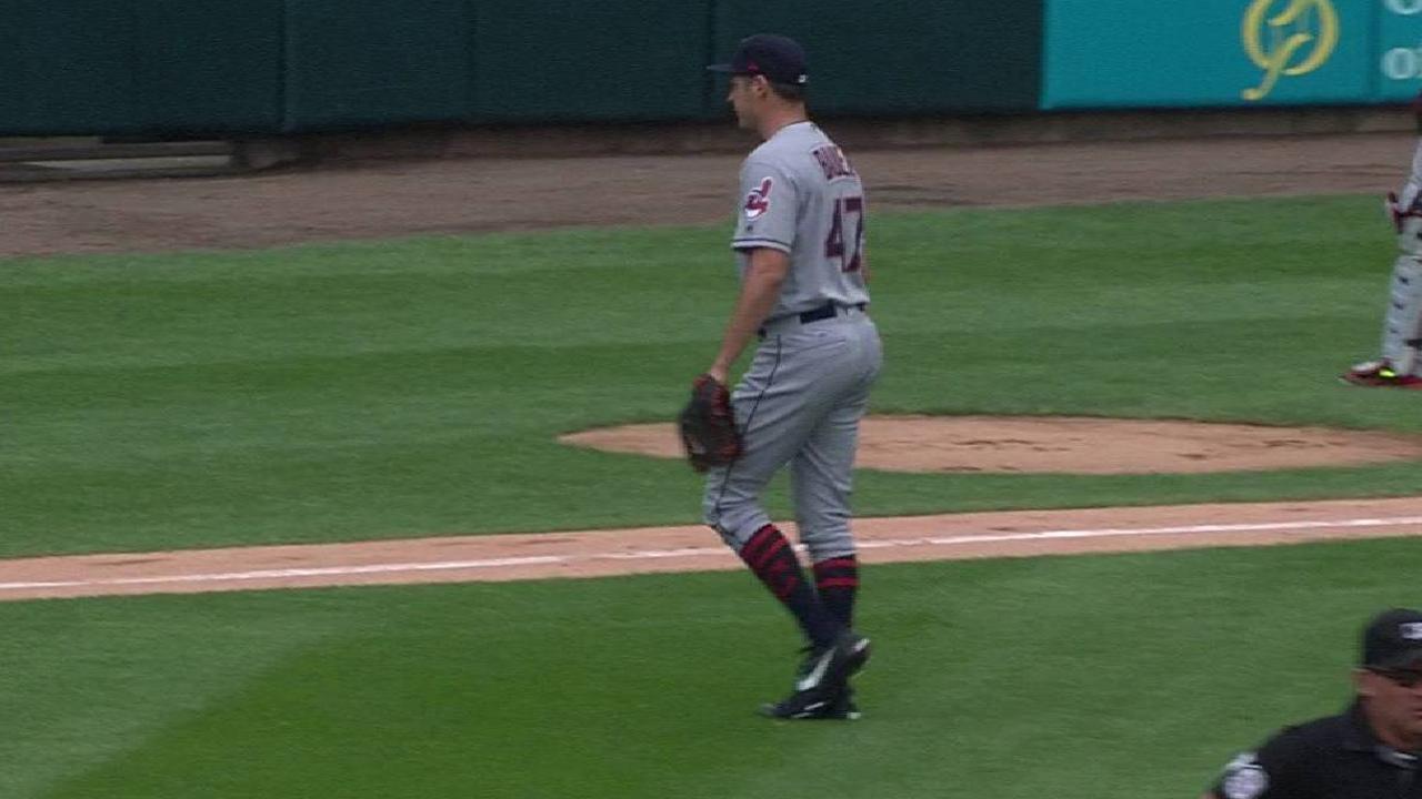 Bauer strikes out Garcia