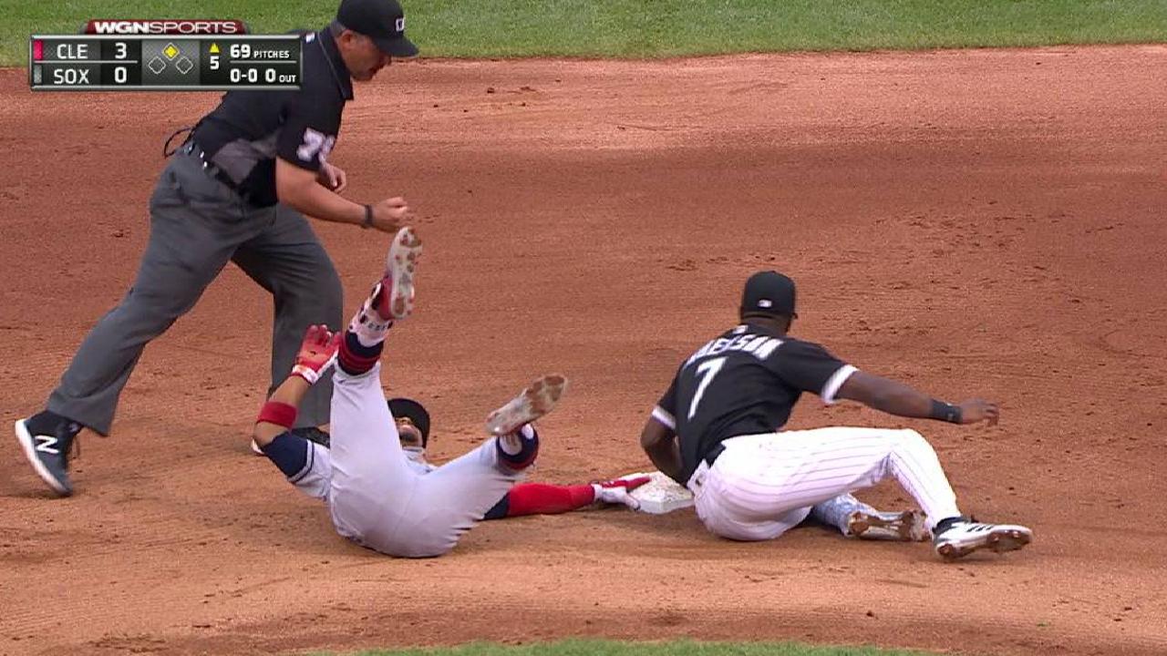 Lindor out after call stands