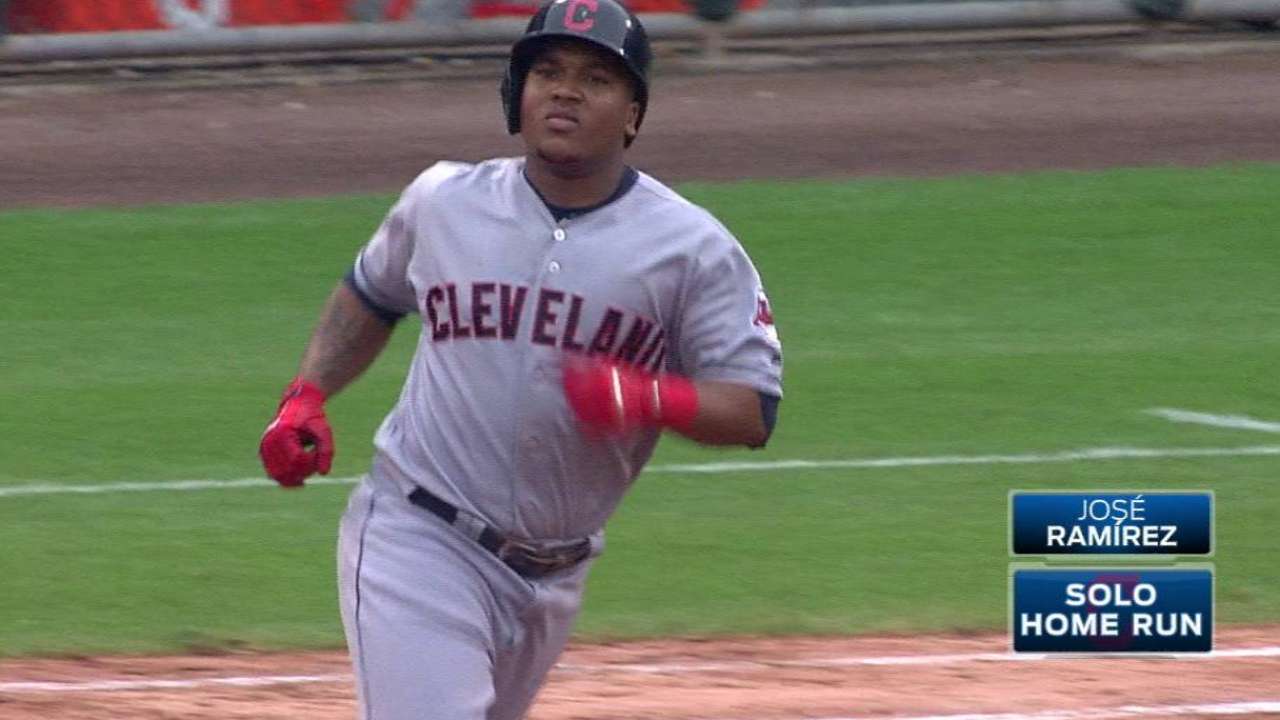 Ramirez's solo home run